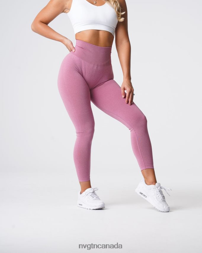 NVGTN Fitness Women Curve Seamless Leggings Pastel Pink HJXFTJ629