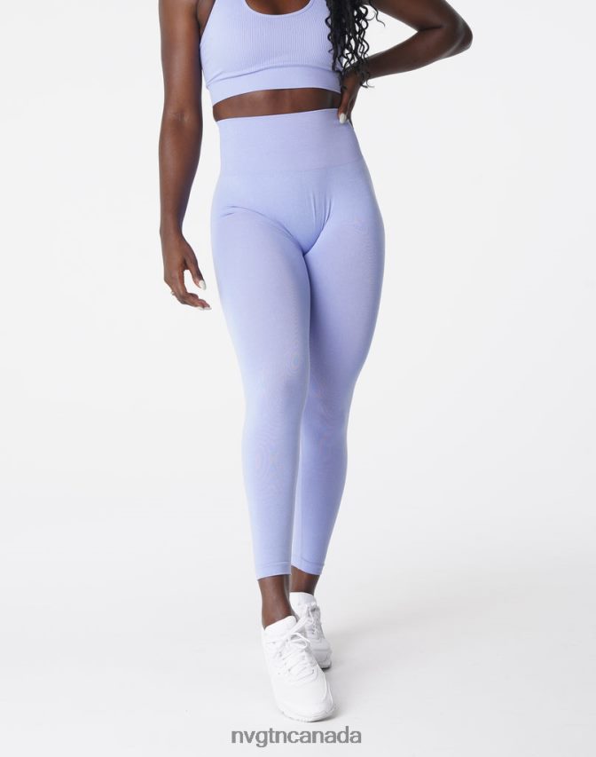 NVGTN Fitness Women Curve Seamless Leggings Periwinkle HJXFTJ626
