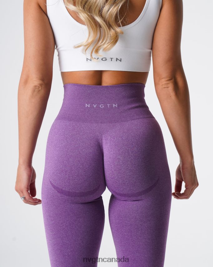 NVGTN Fitness Women Curve Seamless Leggings Violet HJXFTJ616