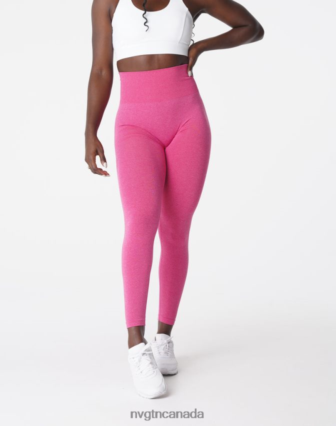 NVGTN Fitness Women NV Seamless Leggings Fuchsia HJXFTJ601