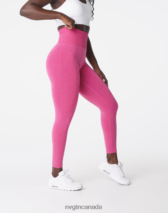 NVGTN Fitness Women NV Seamless Leggings Fuchsia HJXFTJ601