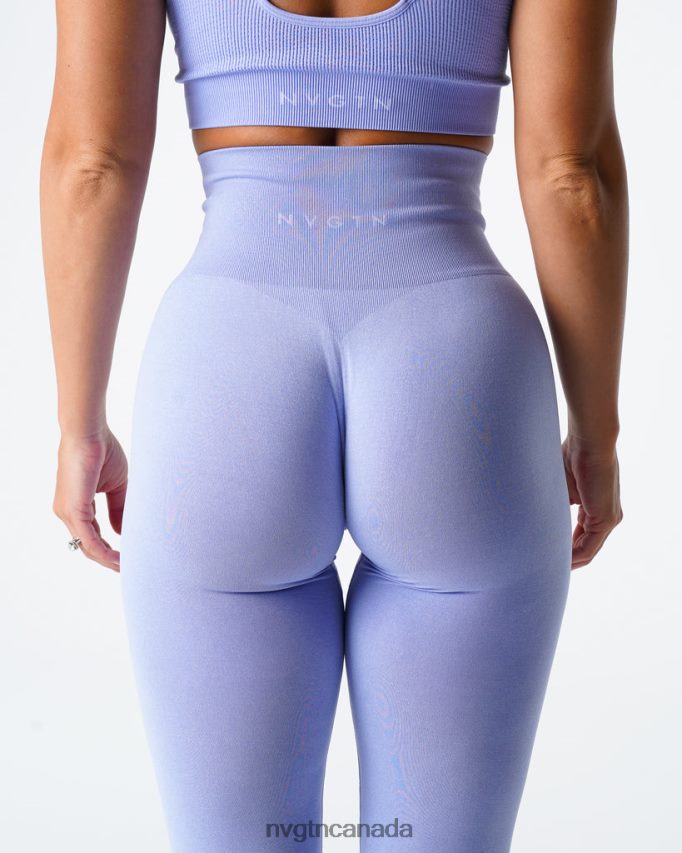 NVGTN Fitness Women NV Seamless Leggings Periwinkle HJXFTJ586