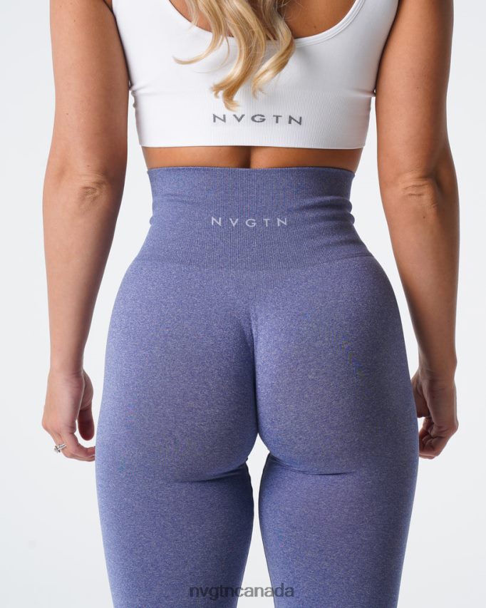 NVGTN Fitness Women NV Seamless Leggings Royale HJXFTJ591