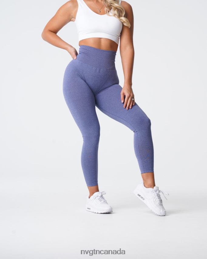 NVGTN Fitness Women NV Seamless Leggings Royale HJXFTJ591