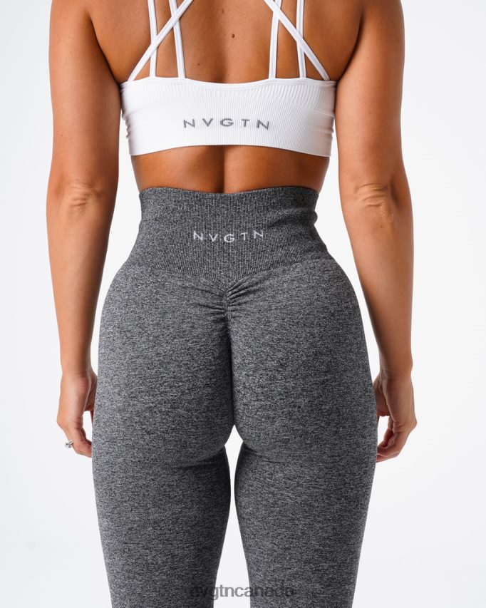 NVGTN Fitness Women Scrunch Seamless Leggings Black Speckled HJXFTJ559