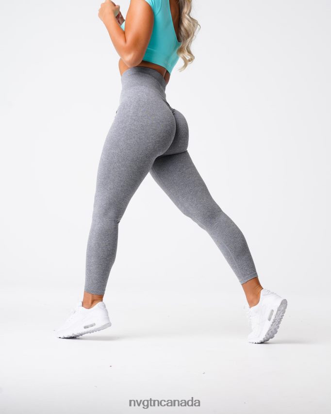 NVGTN Fitness Women Scrunch Seamless Leggings Grey HJXFTJ560