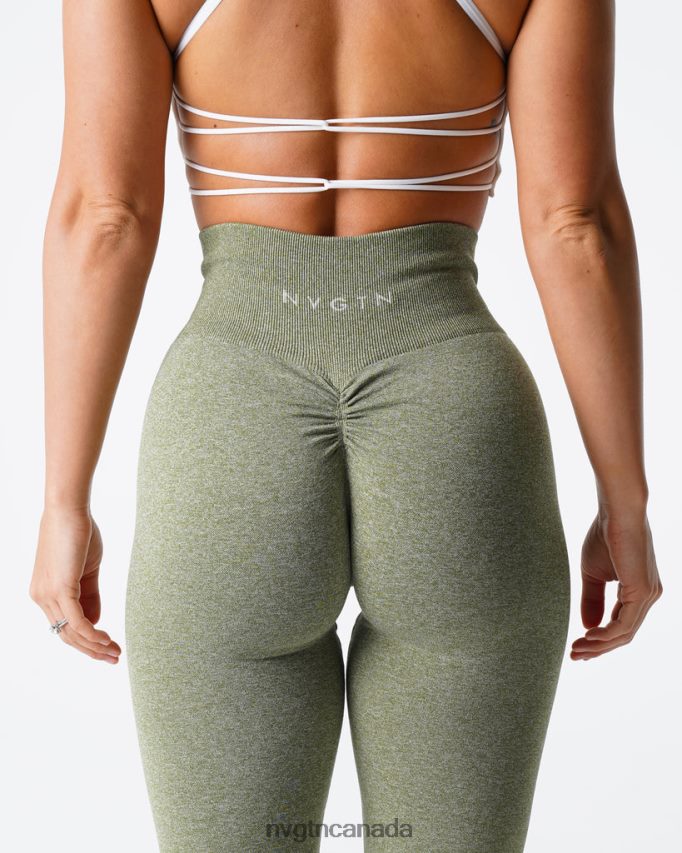 NVGTN Fitness Women Scrunch Seamless Leggings Meadow HJXFTJ540