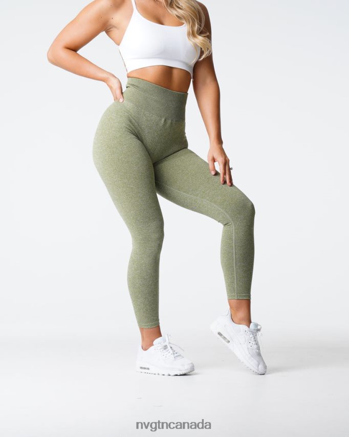 NVGTN Fitness Women Scrunch Seamless Leggings Meadow HJXFTJ540