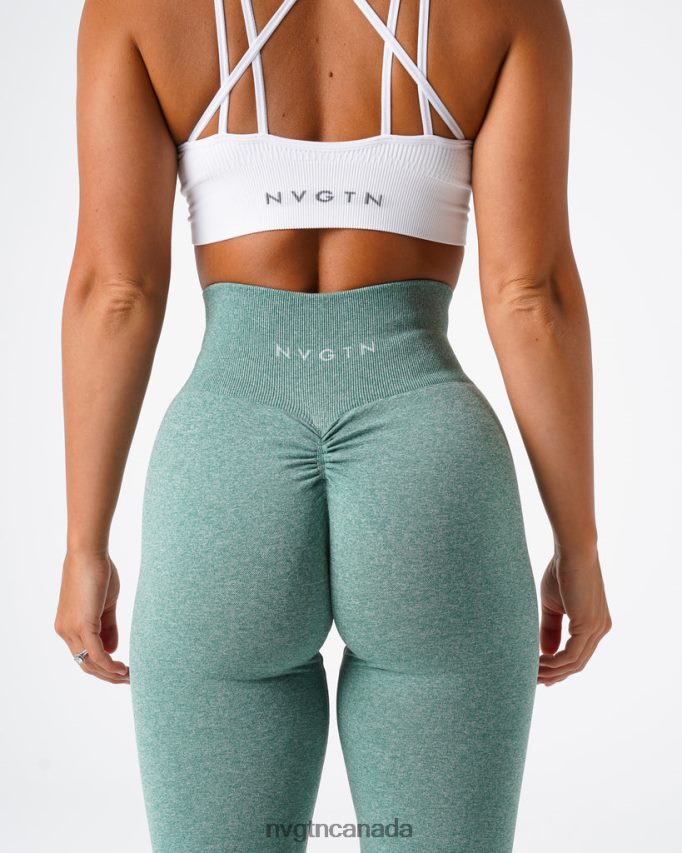 NVGTN Fitness Women Scrunch Seamless Leggings Sage Green HJXFTJ647