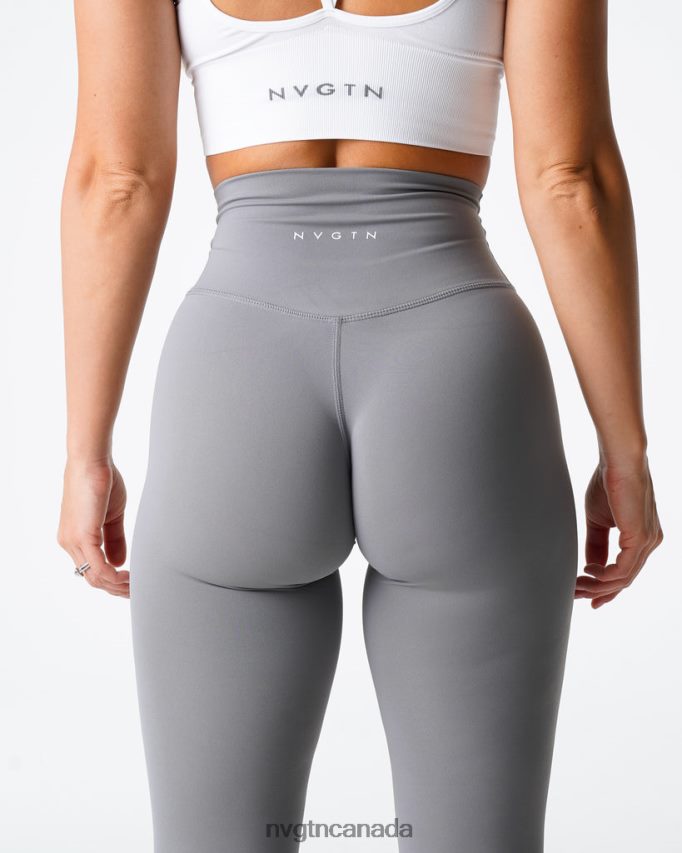 NVGTN Fitness Women Signature 2.0 Leggings Grey HJXFTJ566
