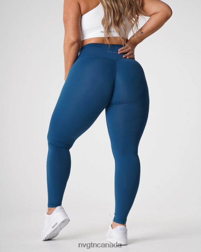 NVGTN Fitness Women Signature 2.0 Leggings Pacific Blue HJXFTJ650