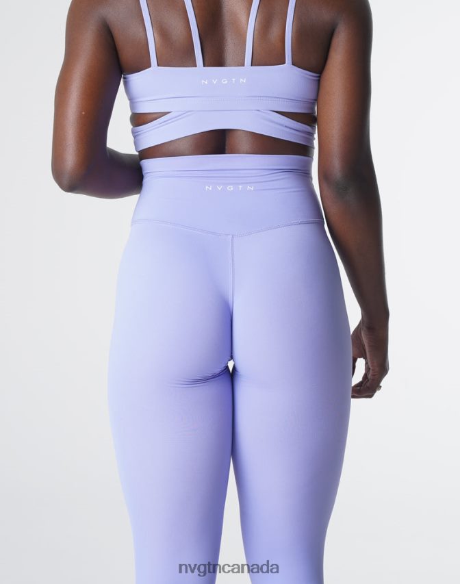 NVGTN Fitness Women Signature 2.0 Leggings Periwinkle HJXFTJ546