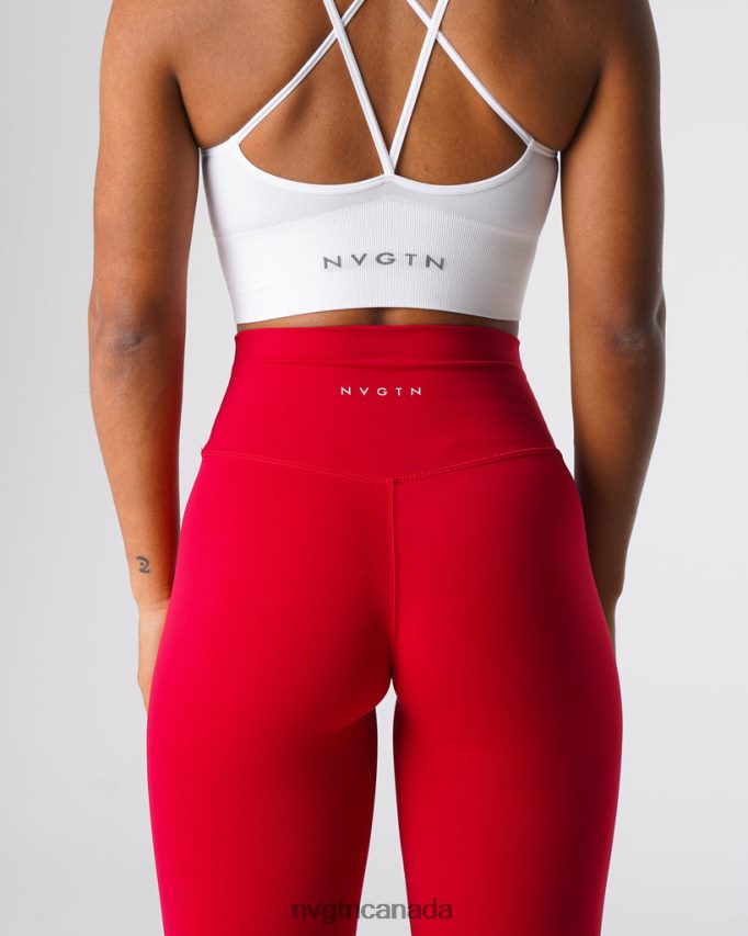 NVGTN Fitness Women Signature 2.0 Leggings Red Wine HJXFTJ551