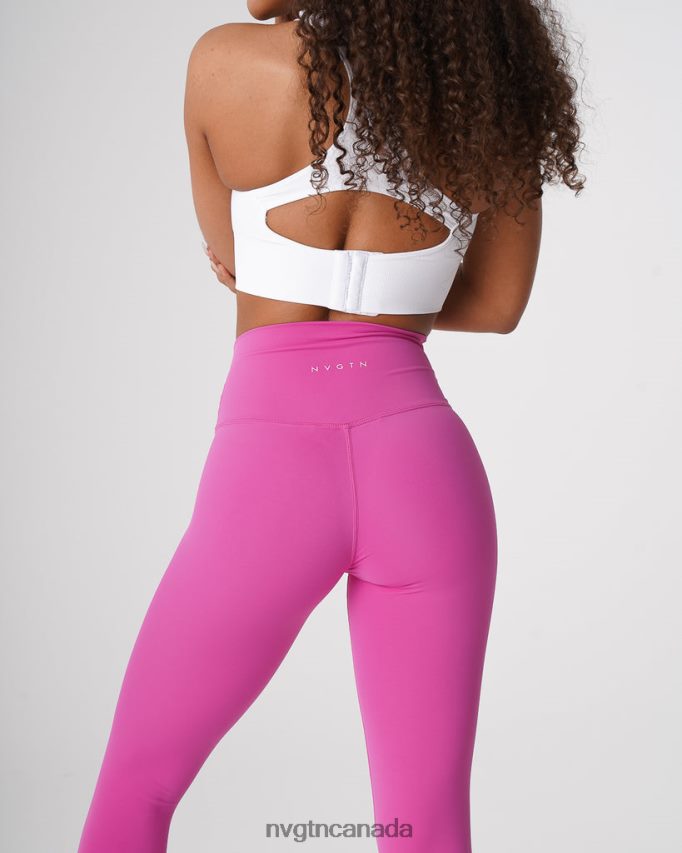 NVGTN Fitness Women Signature 2.0 Leggings Wild Berry HJXFTJ655