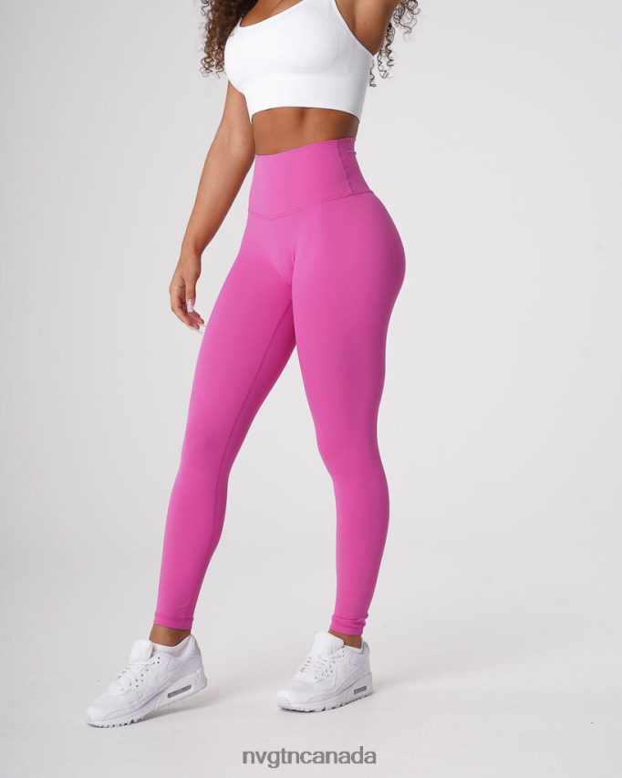 NVGTN Fitness Women Signature 2.0 Leggings Wild Berry HJXFTJ655