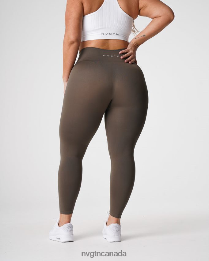 NVGTN Fitness Women Solid Seamless Leggings Olive HJXFTJ557