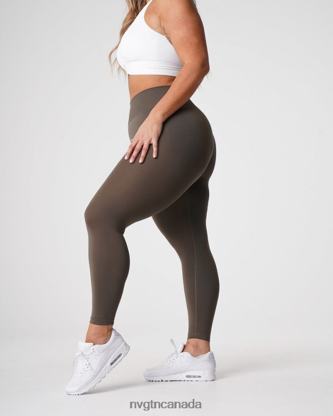 NVGTN Fitness Women Solid Seamless Leggings Olive HJXFTJ557