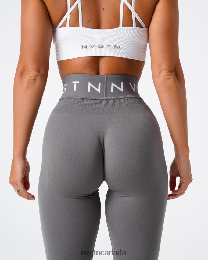 NVGTN Fitness Women Sport Seamless Leggings Charcoal HJXFTJ553