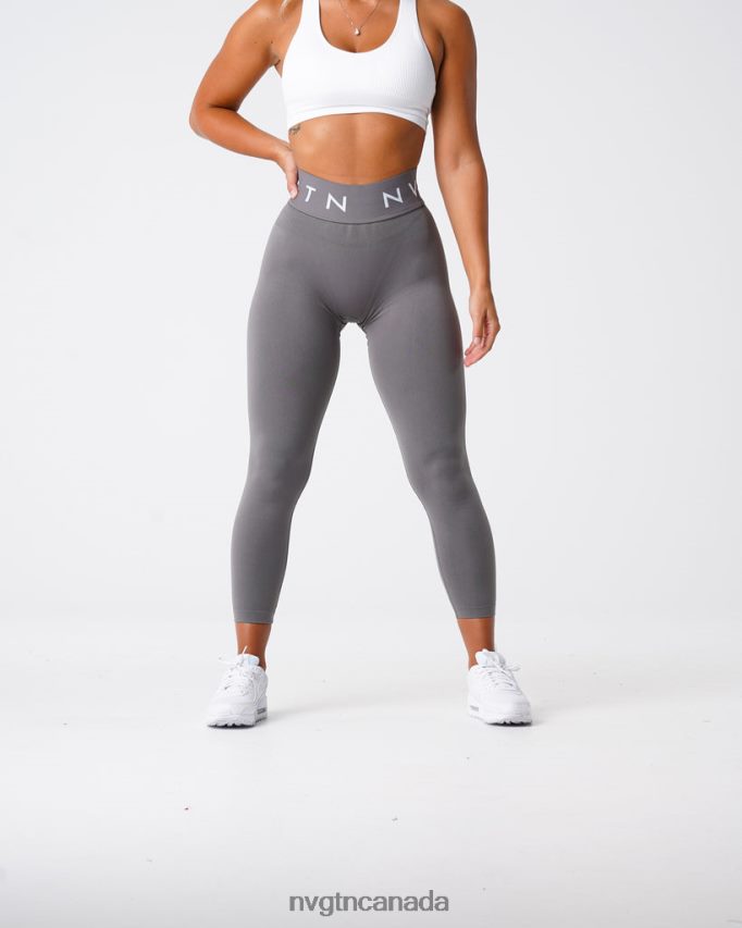 NVGTN Fitness Women Sport Seamless Leggings Charcoal HJXFTJ553