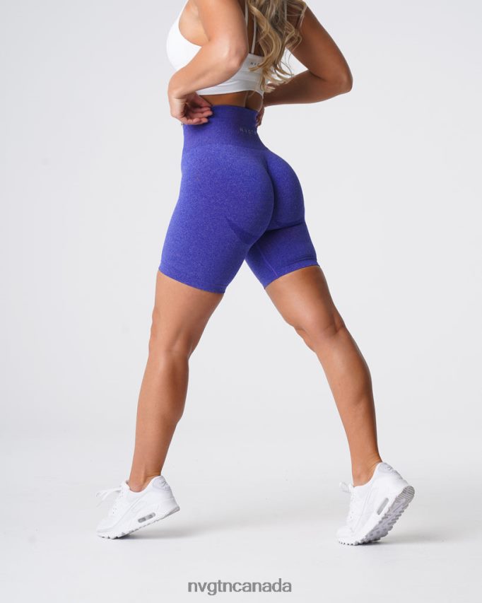 NVGTN Fitness Women Biker Shorts Electric Blue HJXFTJ486