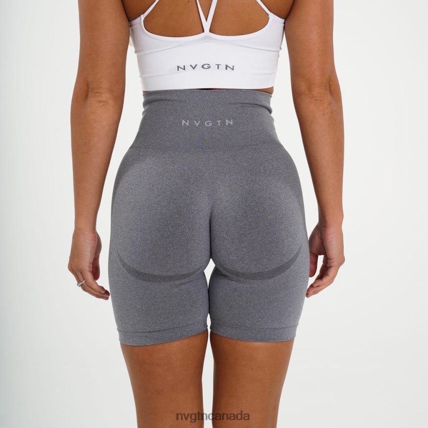 NVGTN Fitness Women Biker Shorts Grey HJXFTJ478