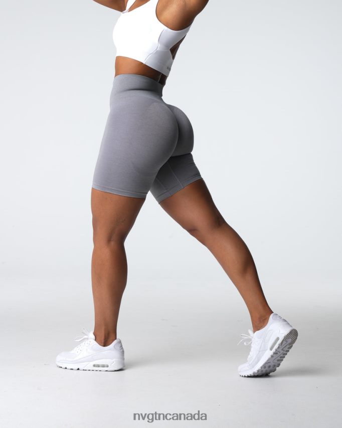 NVGTN Fitness Women Contour 2.0 Seamless Shorts Grey HJXFTJ317