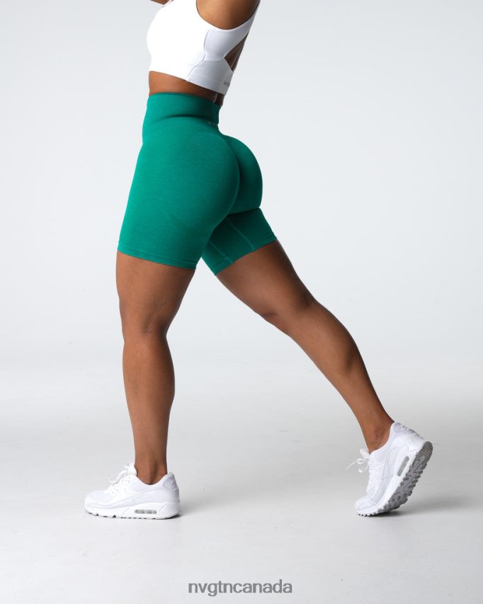NVGTN Fitness Women Contour 2.0 Seamless Shorts Jade HJXFTJ319