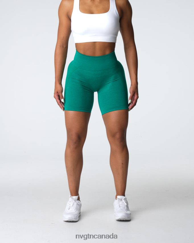 NVGTN Fitness Women Contour 2.0 Seamless Shorts Jade HJXFTJ319