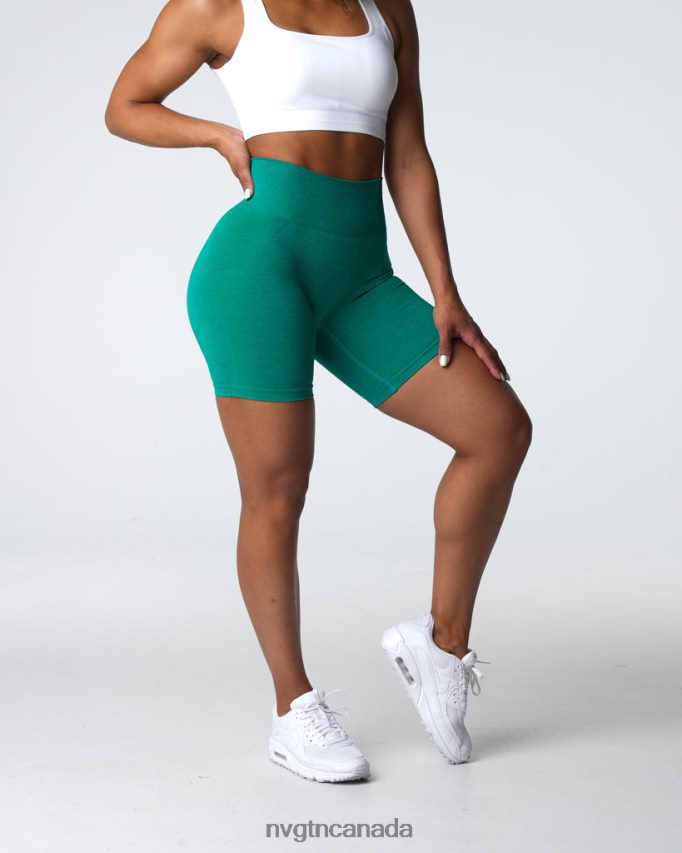 NVGTN Fitness Women Contour 2.0 Seamless Shorts Jade HJXFTJ319