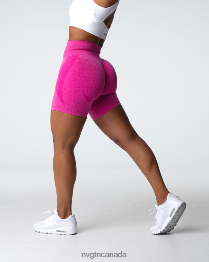 NVGTN Fitness Women Contour Seamless Shorts Fuchsia HJXFTJ327