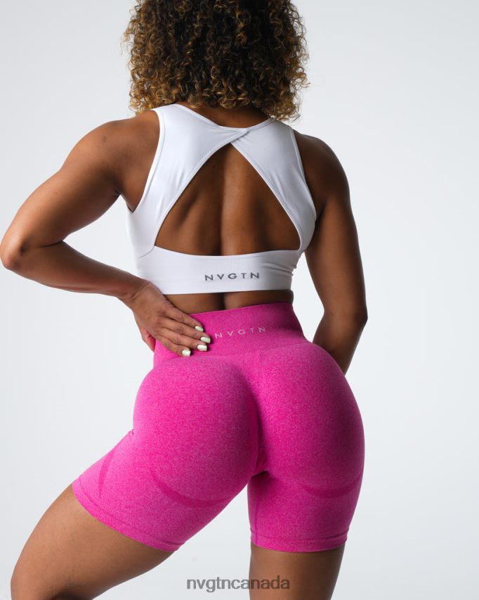 NVGTN Fitness Women Contour Seamless Shorts Fuchsia HJXFTJ327