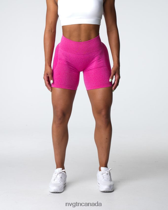NVGTN Fitness Women Contour Seamless Shorts Fuchsia HJXFTJ327