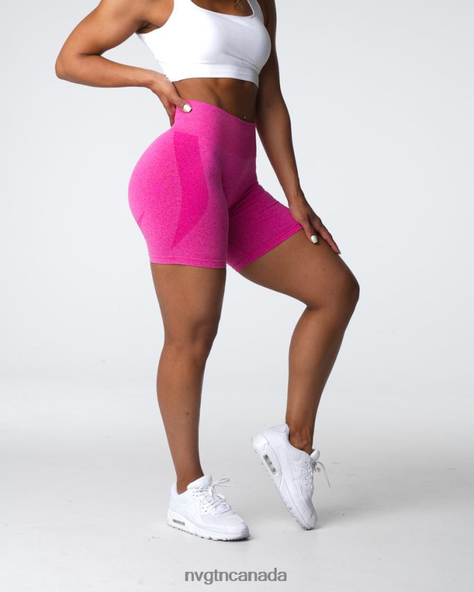 NVGTN Fitness Women Contour Seamless Shorts Fuchsia HJXFTJ327