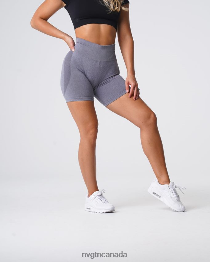 NVGTN Fitness Women Contour Seamless Shorts Grey HJXFTJ322