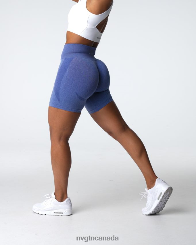 NVGTN Fitness Women Contour Seamless Shorts Royale HJXFTJ335