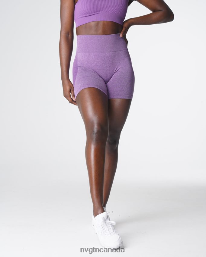 NVGTN Fitness Women Contour Seamless Shorts Violet HJXFTJ355