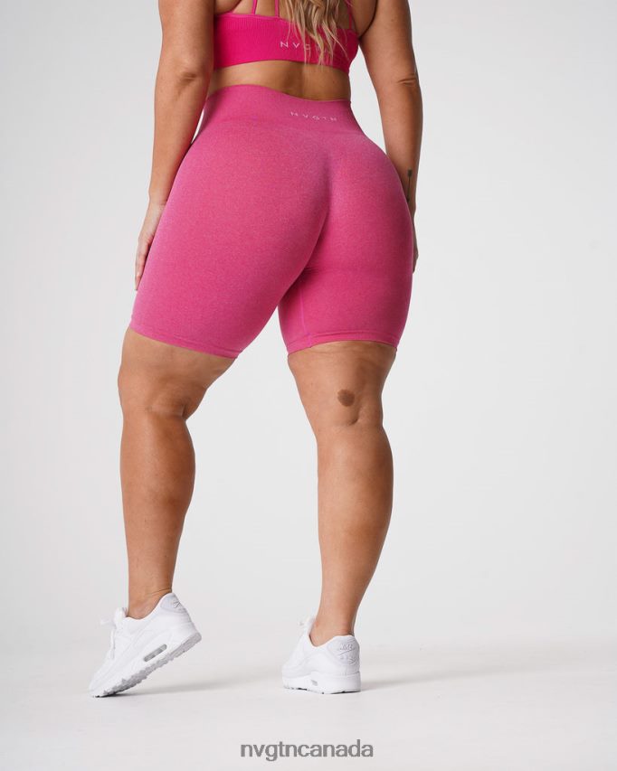 NVGTN Fitness Women Pro Seamless Shorts Fuchsia HJXFTJ369