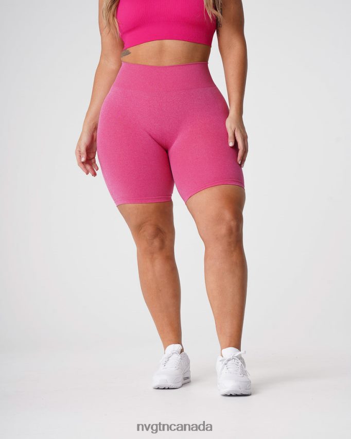 NVGTN Fitness Women Pro Seamless Shorts Fuchsia HJXFTJ369