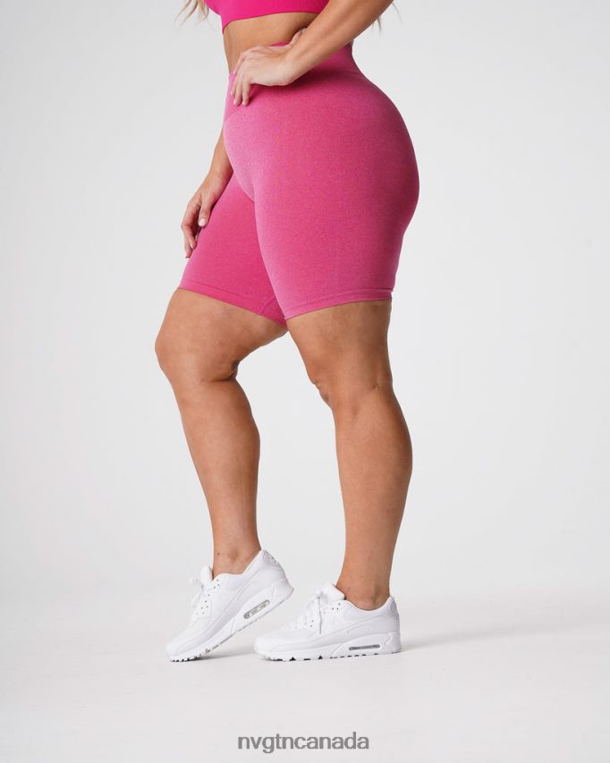 NVGTN Fitness Women Pro Seamless Shorts Fuchsia HJXFTJ369