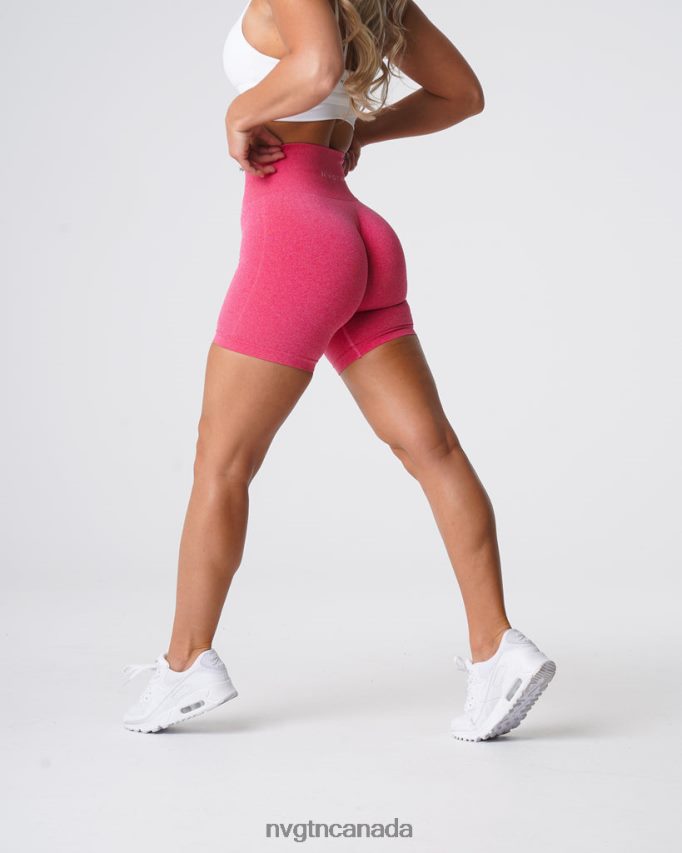NVGTN Fitness Women Pro Seamless Shorts Hot Pink HJXFTJ375