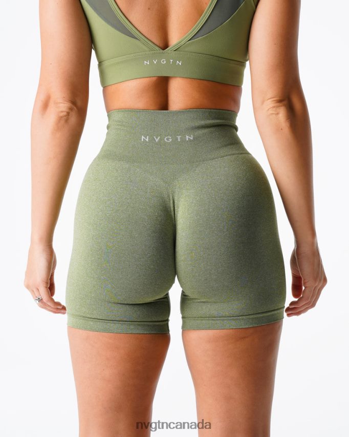 NVGTN Fitness Women Pro Seamless Shorts Meadow HJXFTJ361