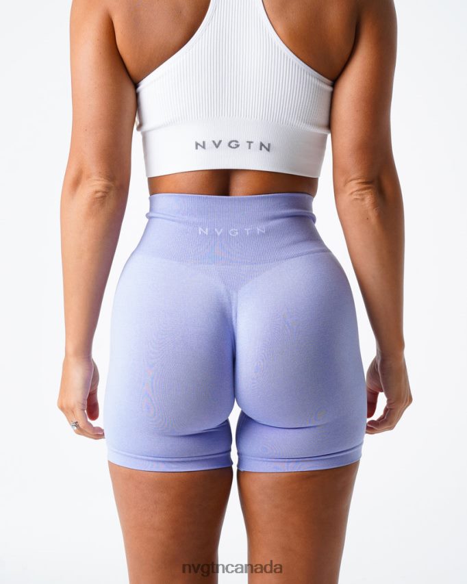 NVGTN Fitness Women Pro Seamless Shorts Periwinkle HJXFTJ391