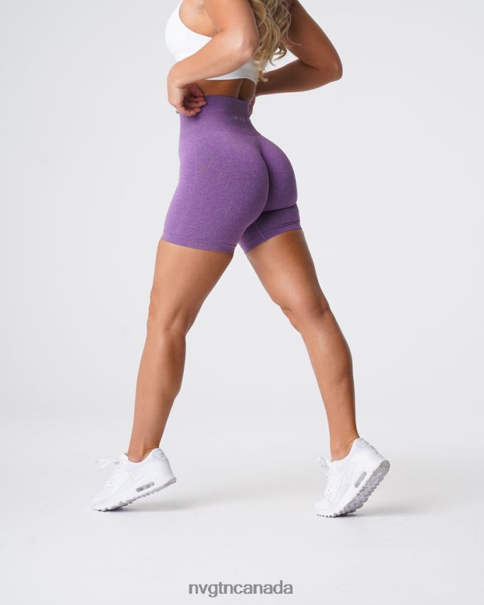 NVGTN Fitness Women Pro Seamless Shorts Violet HJXFTJ373
