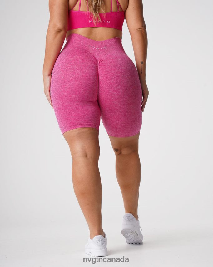 NVGTN Fitness Women Scrunch Seamless Shorts Fuchsia HJXFTJ427