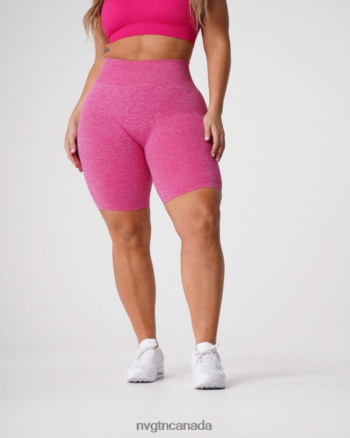 NVGTN Fitness Women Scrunch Seamless Shorts Fuchsia HJXFTJ427