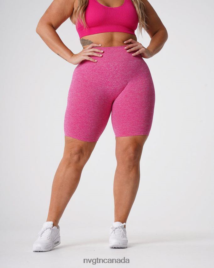 NVGTN Fitness Women Scrunch Seamless Shorts Fuchsia HJXFTJ427