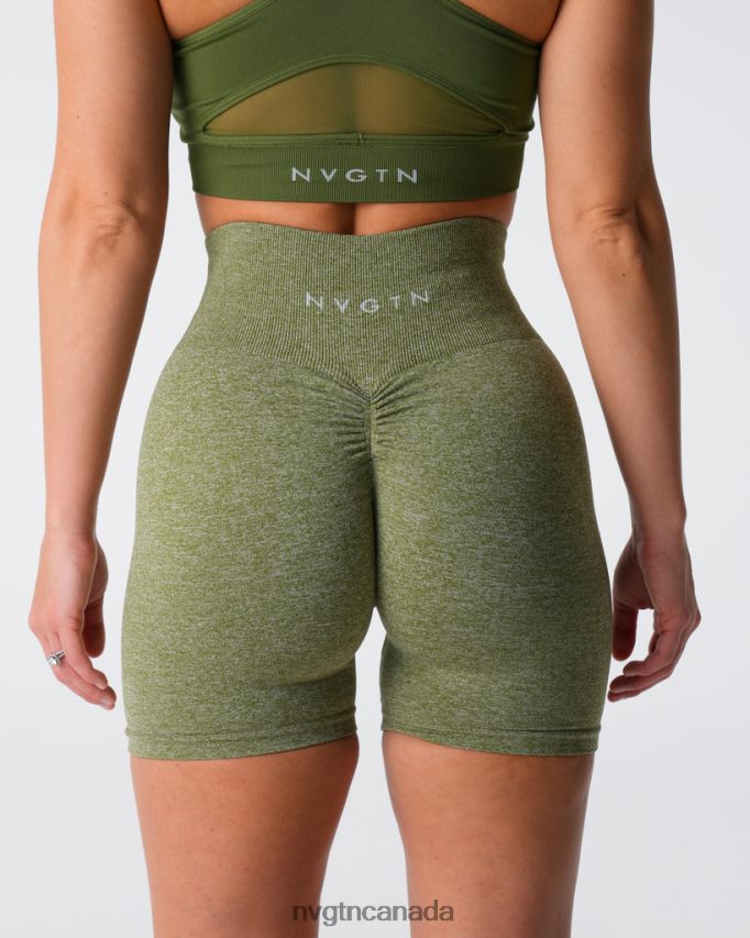 NVGTN Fitness Women Scrunch Seamless Shorts Meadow HJXFTJ416