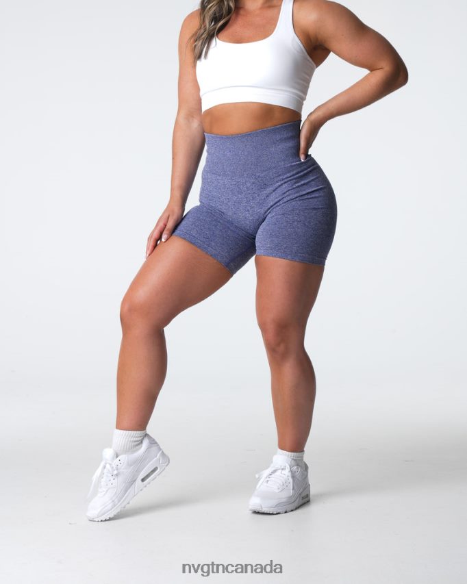 NVGTN Fitness Women Scrunch Seamless Shorts Royale HJXFTJ408