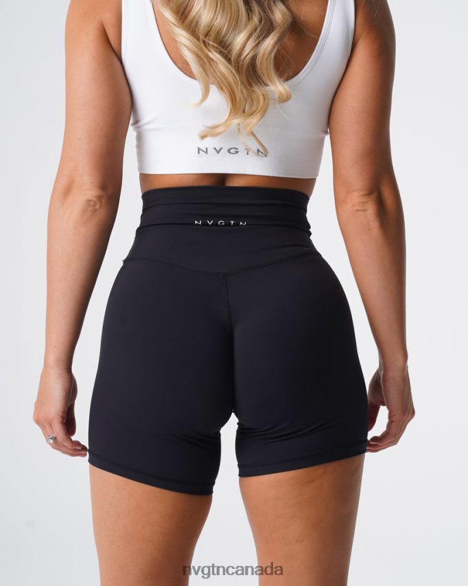 NVGTN Fitness Women Signature 2.0 Shorts Black HJXFTJ453