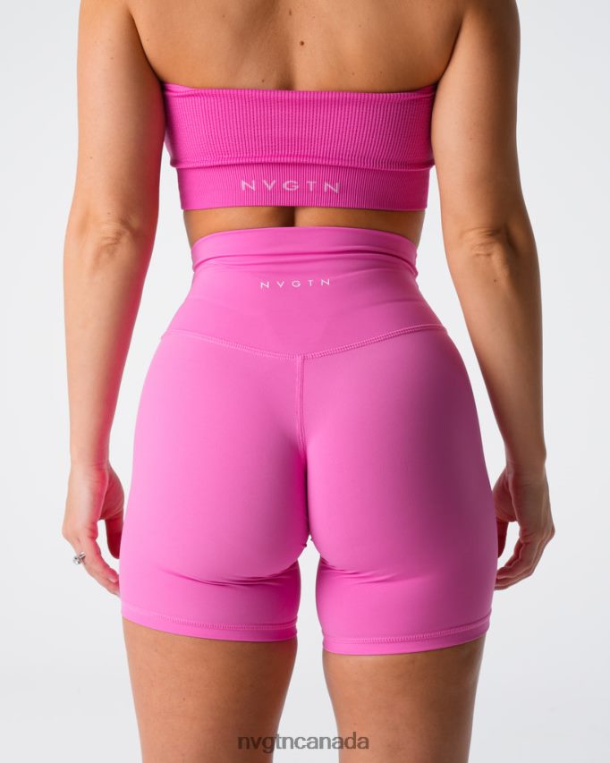 NVGTN Fitness Women Signature 2.0 Shorts Bubble Gum Pink HJXFTJ434
